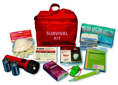 One Person Deluxe Survival Kit - Carry Bag